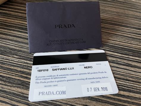 replica prada frames|prada authentication card.